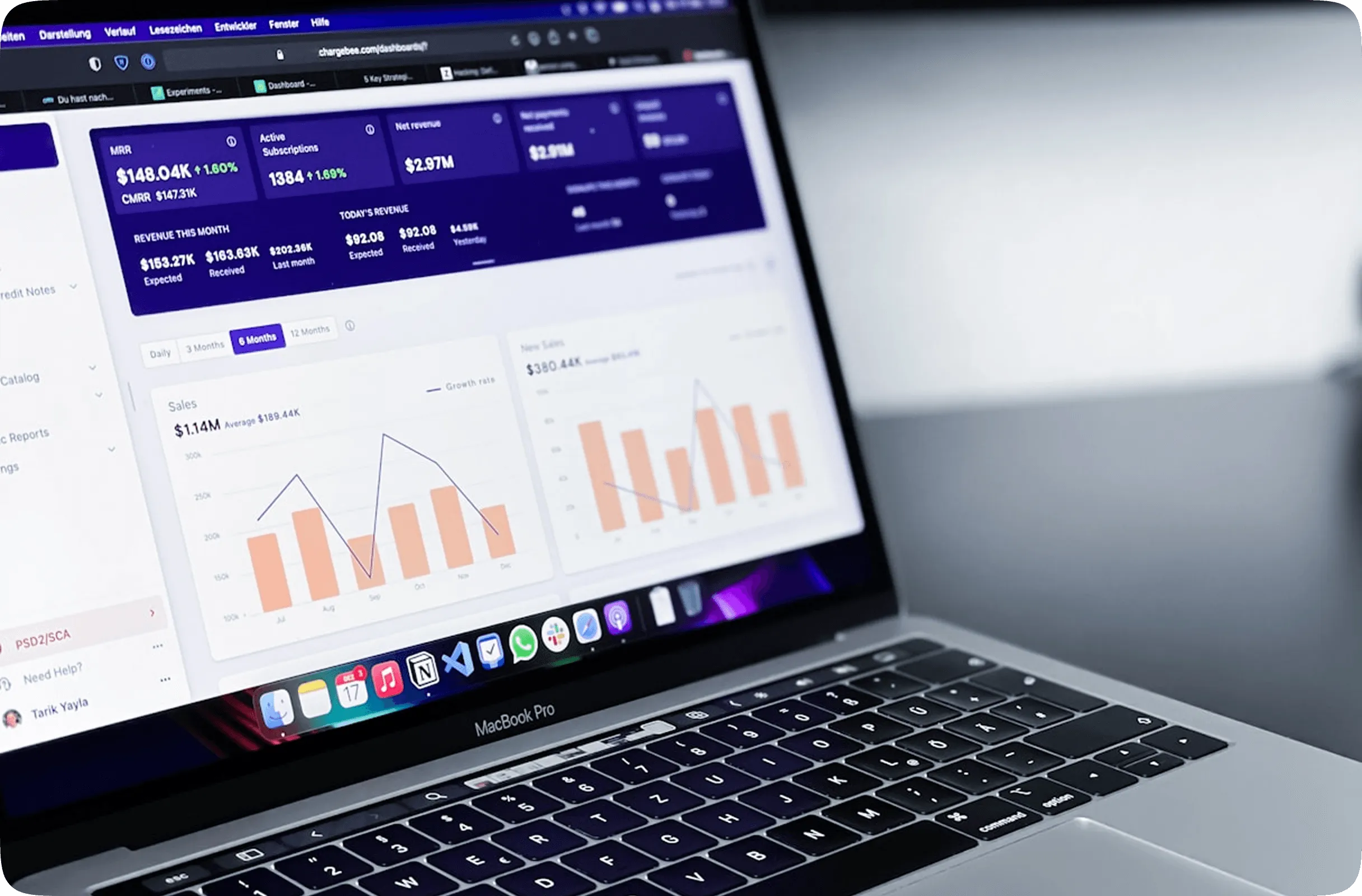 Govaly seller platform — analytics dashboard showing sales trends and customer insights