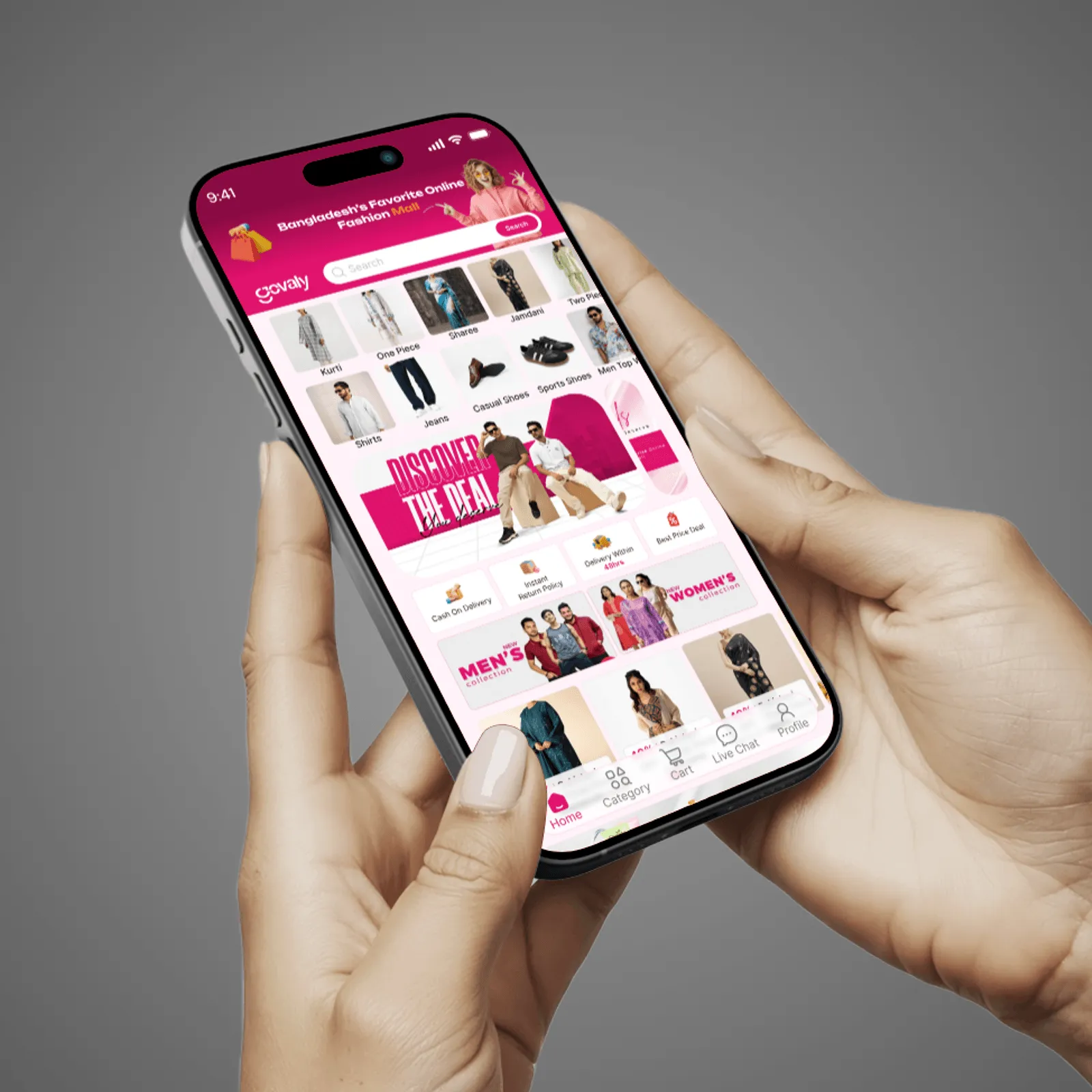 Govaly online fashion mall — curated styles for Bangladesh